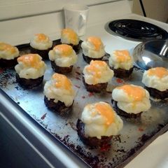 A picture of Meatloaf Cupcakes.