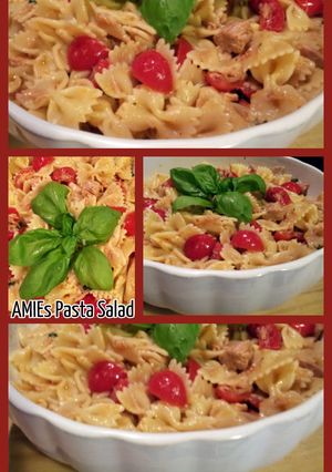 A picture of AMIEs PASTA SALAD.