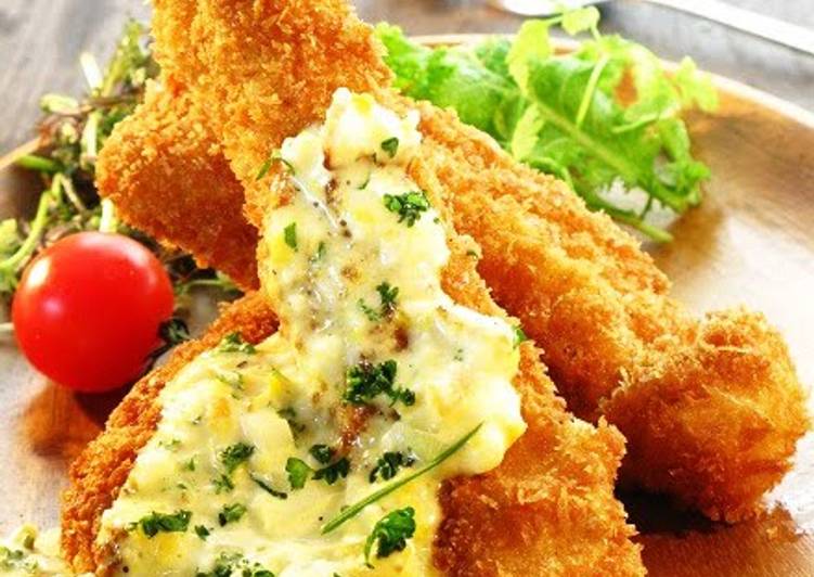 Recipe of Super Quick Homemade Crispy and Juicy Deep-Fried Chicken Breasts