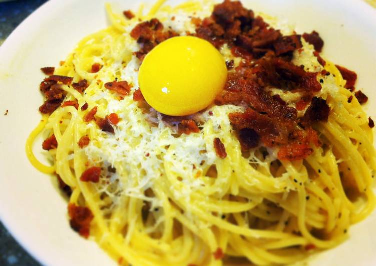 Simple Way to Prepare Any-night-of-the-week Pasta Carbonara