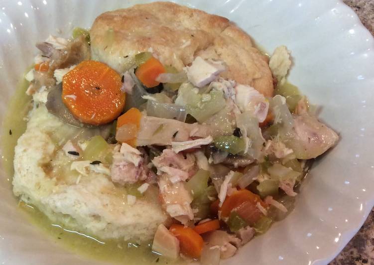 Recipe of Any-night-of-the-week Chicken ala King On Jill’s Biscuit