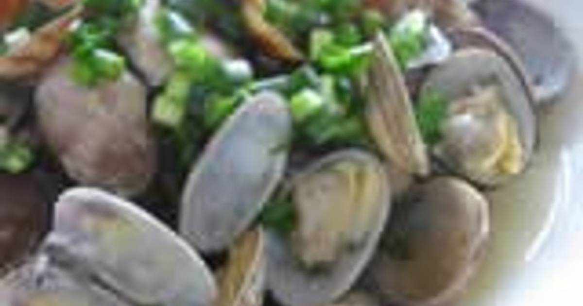 Sake Steamed Manila Clams Recipe by cookpad.japan Cookpad