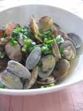 Sake Steamed Manila Clams