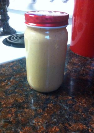 A picture of Copycat Zax Sauce.