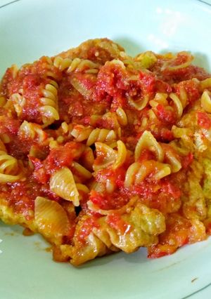 Foto resep Telur Balado with makaroni
