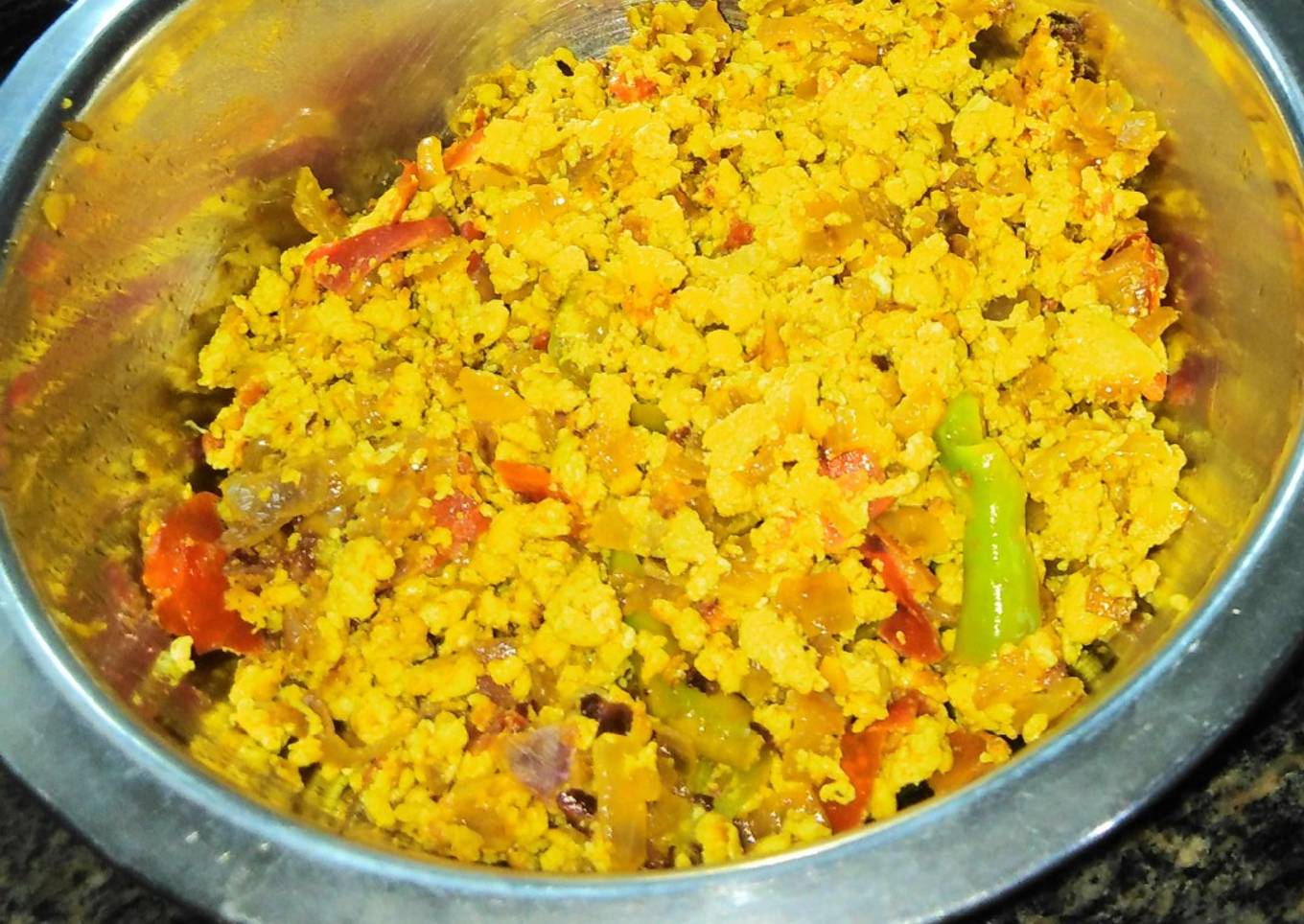 Egg bhurji