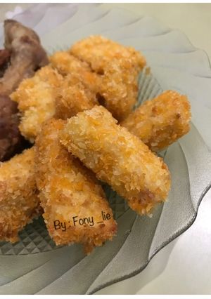 Foto resep Chicken nugget with carrot n cheese 👍🏻👍🏻