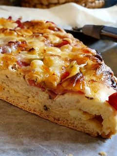 Pizza a strati - emeletes pizza recept fotója