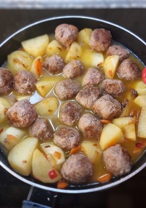 Una foto de Albóndigas en salsa