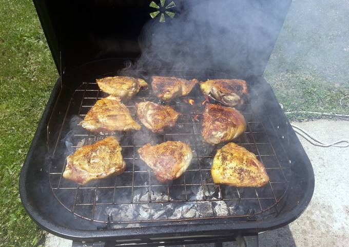 Simple award winning BBQ chicken.