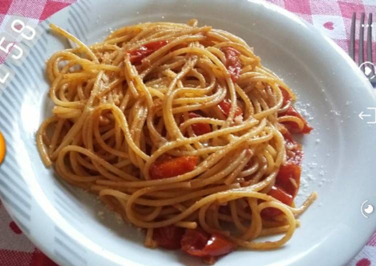 Spaghetti al sugo di mare