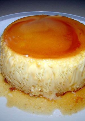 A picture of Easy flan.