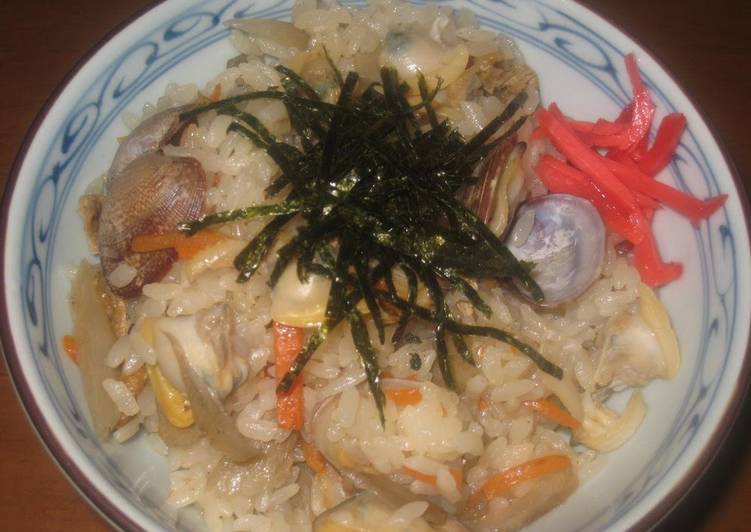 Recipe of Favorite Hearty Manila Clam Rice