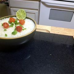 A picture of White Rice and Finadene.