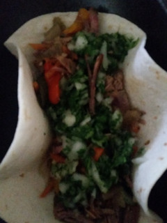 A picture of Beef street Tacos.