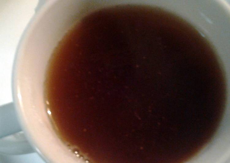 Recipe of Award-winning tea for colds