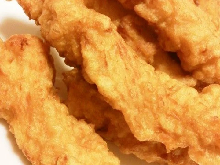 Simple Way Prepare Recipe Plump and Soft Crisp Fried Chicken with Chicken Breasts that is Awesome, Can Spoil the Tongue}
