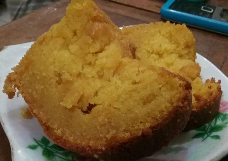 Resep Cake Labu Kuning Panggang #BikinRamadanBerkesan yang simpel