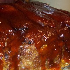 A picture of Brown Sugar Meatloaf.