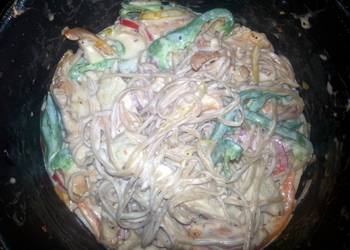 Without Fail Prepare Recipe Spicy Chicken Alfredo Very Delicious