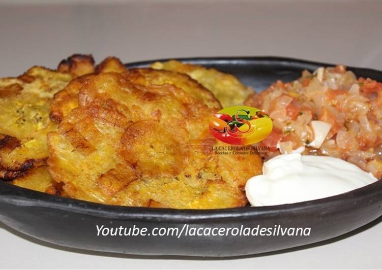 Patacones o tostones colombianos Receta de La Cacerola de Patacones o tostones colombianos Receta de La Cacerola de
