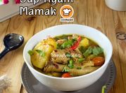 Gambar sup ayam kunyit