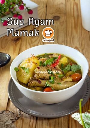 Gambar Sup Ayam Mamak