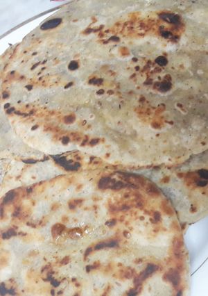 صورة لوصفة فطيرة بالزعتر والأوريغانو