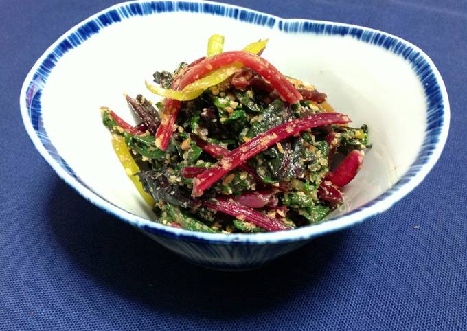 Simple Way to Prepare Jamie Oliver Swiss Chard With Sesame Sauce