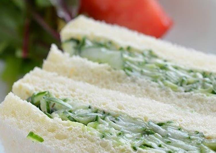 Easiest Way to Make Favorite A Basic Cucumber Sandwich