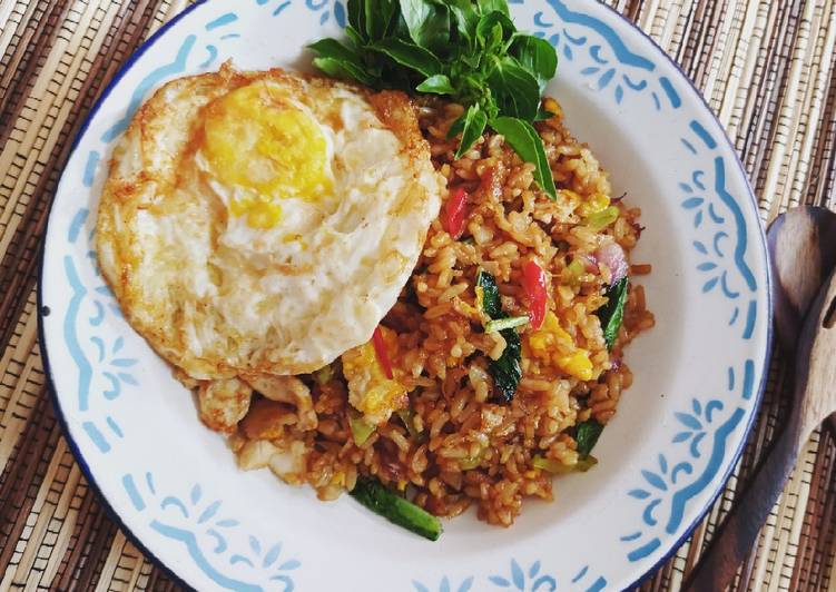 Resep Nasi Goreng Kampung Bumbu Iris Enak Resep Pilihan Mama