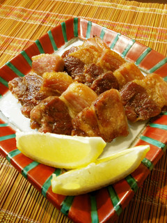 A picture of Grilled Pork with Fish Sauce.