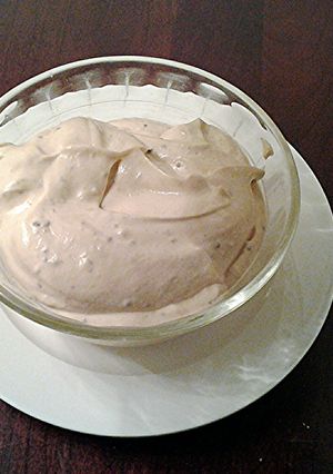 A picture of Creamy Mustard Sauce.
