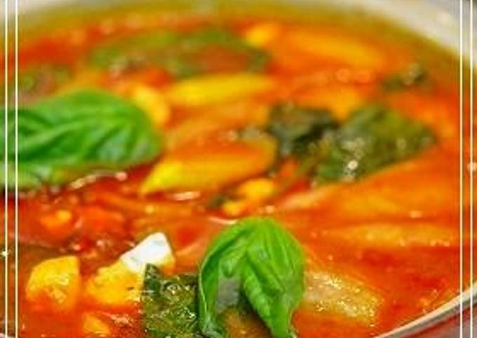 Italian Fusion Tomato Hot Pot recipe main photo