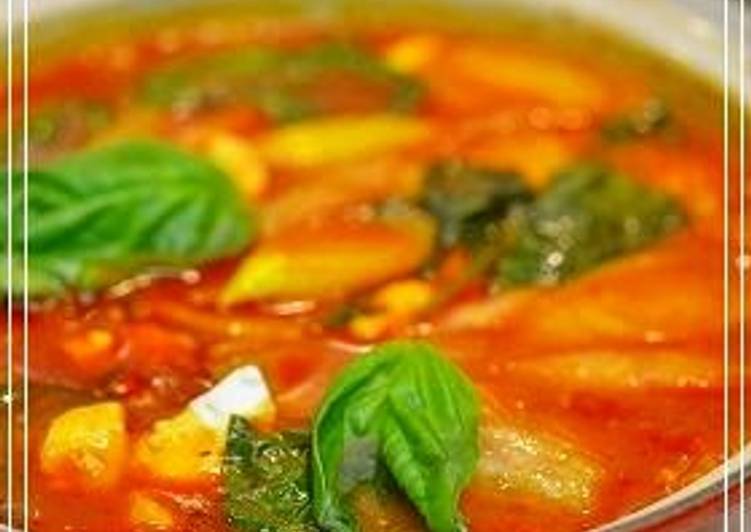 Recipe: Appetizing Italian Fusion Tomato Hot Pot