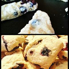 A picture of Blueberry Scones*.