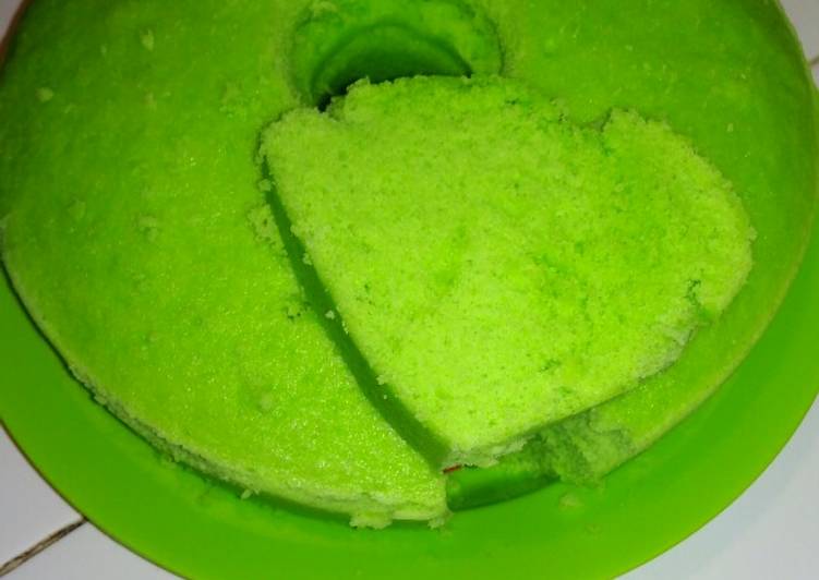 Bolu pandan irit telur