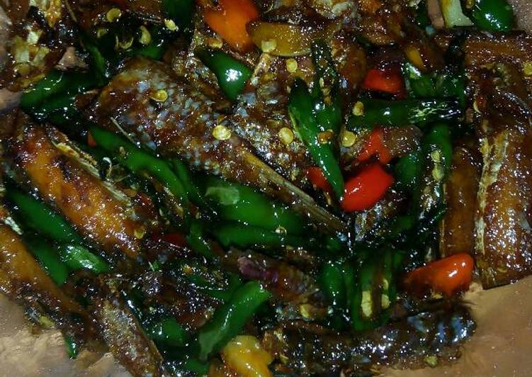 Cara Gampang Membuat Jambal asin sambel ijo, Enak Banget