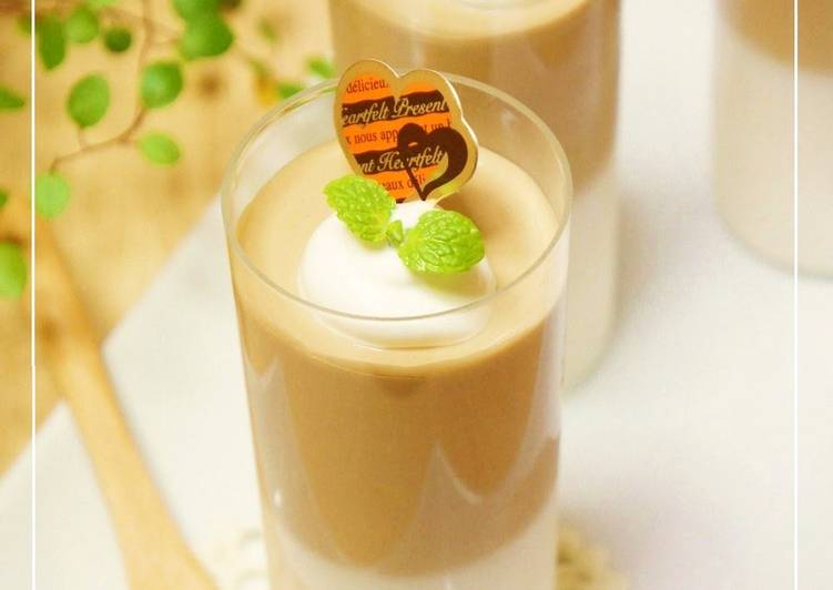 How to Prepare Speedy Coffee and Milk Mousse