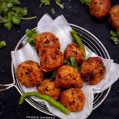 A picture of Potato poppers.