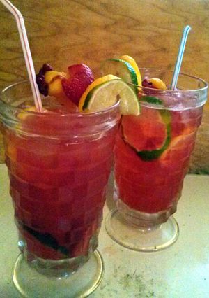 A picture of Mom's Tea Punch.