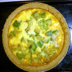 A picture of Guacamole Quiche.