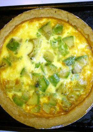 A picture of Guacamole Quiche.