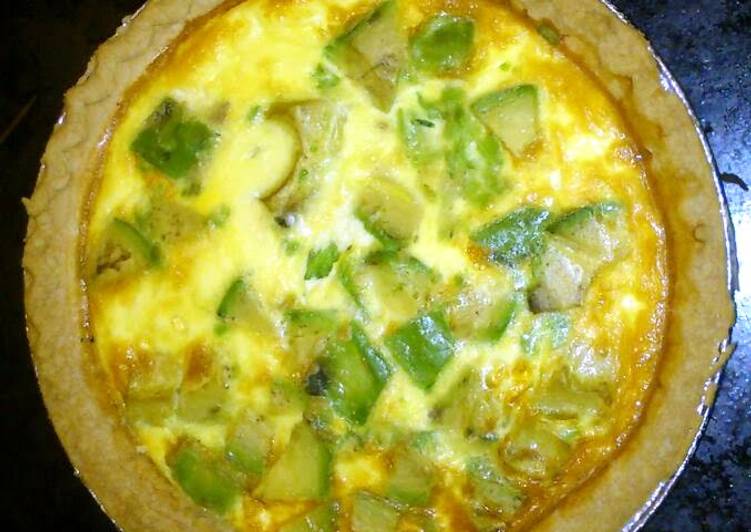 Steps to Cook Tasty Guacamole Quiche