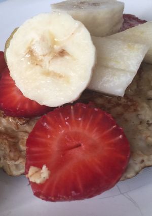 Una foto de Pancakes saludables
