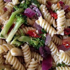 A picture of Mediterranean Pasta Salad.