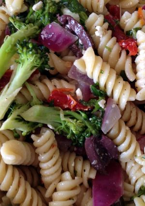 A picture of Mediterranean Pasta Salad.