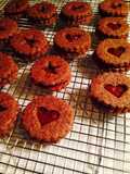 Linzer Jam Cookies