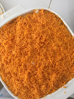 Una foto de Pastelón de arroz relleno de carne y berenjena asada