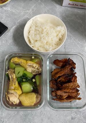 Hình của món Cơm trưa 3 món.